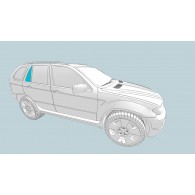Боковое стекло правое SSANGYONG Musso Sports/Musso